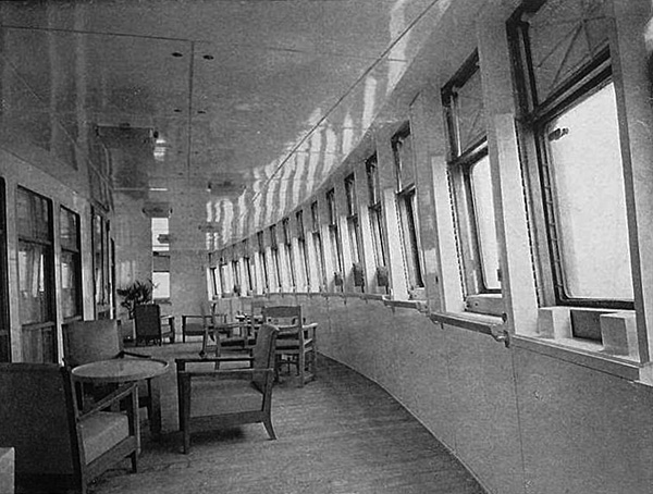 First Class Lounge Terrace